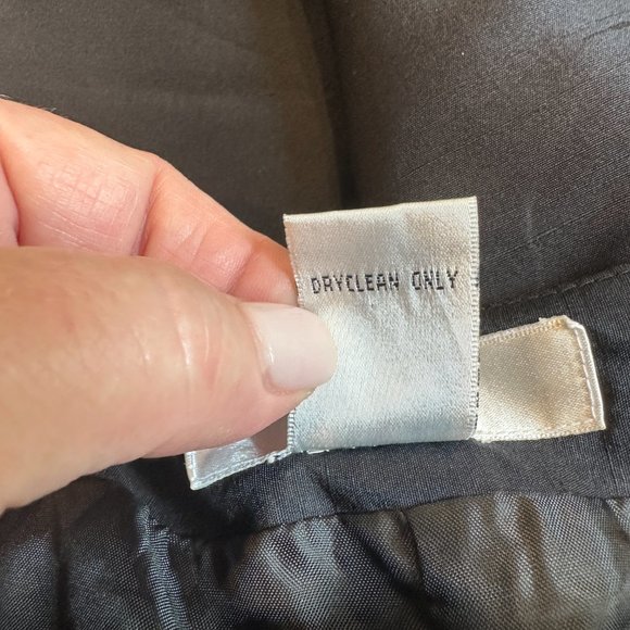 Silk Pants Ankle Side Zip Retro Novelty Print Dogs Travel Pink Embroidered Sz 16 - Picture 3 of 16